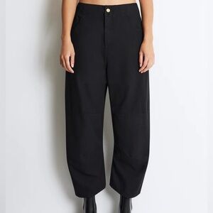 Roucha Penn Domoto Canvas Pants in Black